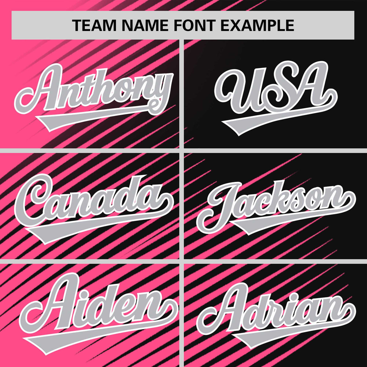 Custom Black Pink 3D Pattern Design Gradient Slope Shapes Performance T-Shirt