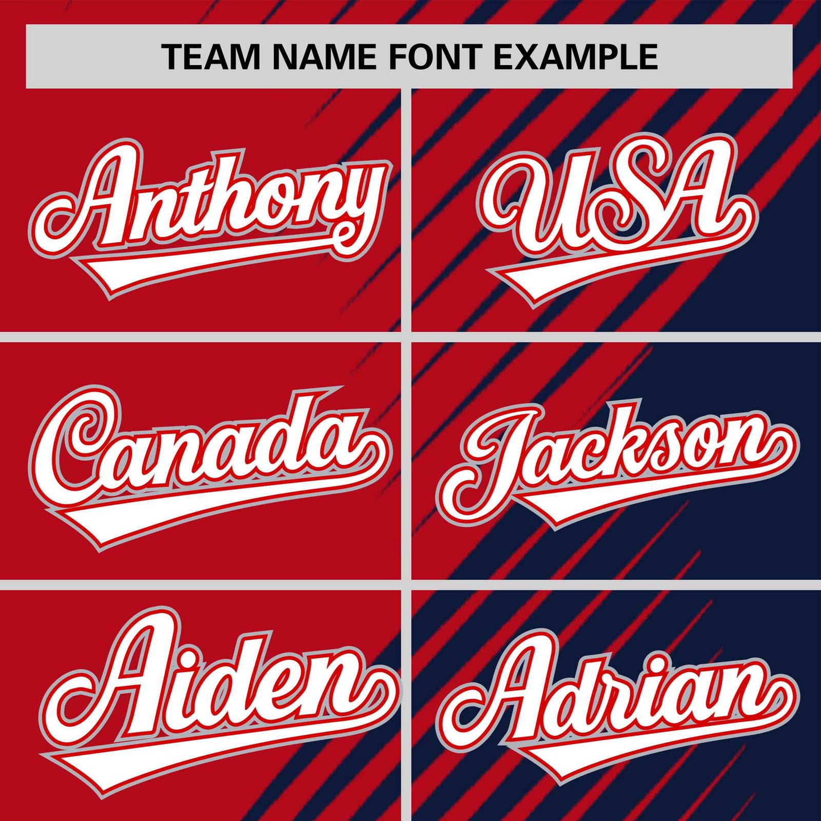 Custom Navy Red 3D Pattern Design Gradient Slope Shapes Performance T-Shirt