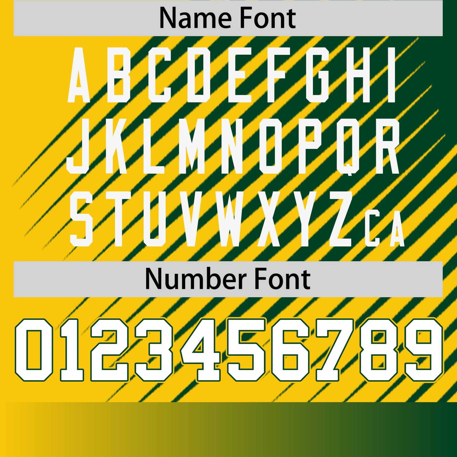 Custom Gold-01 Green 3D Pattern Design Gradient Slope Shapes Performance T-Shirt