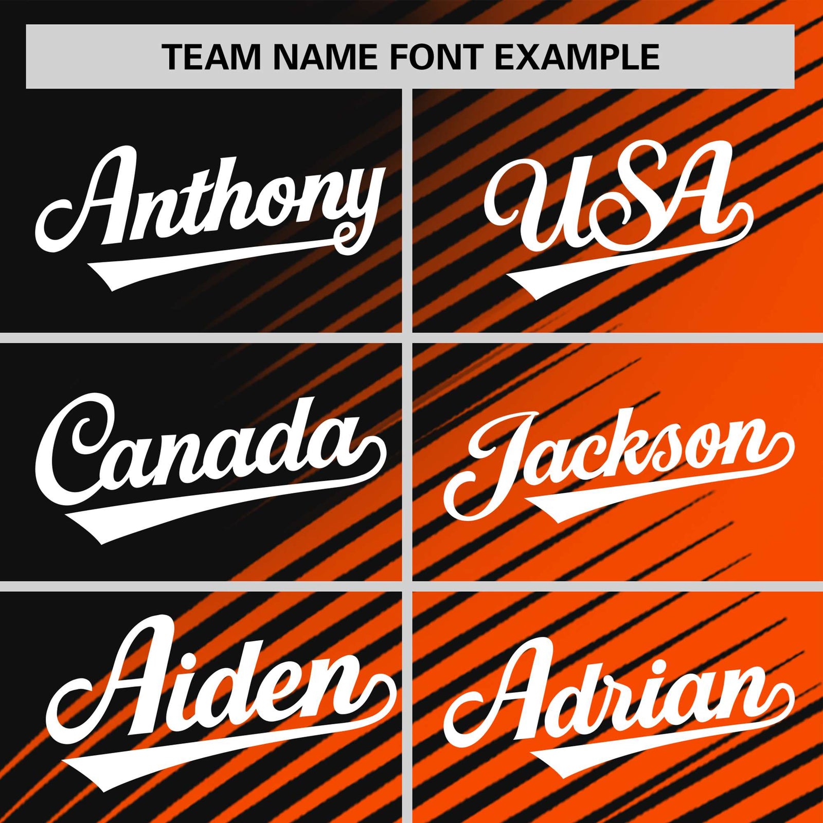 Custom Black Orange 3D Pattern Design Gradient Slope Shapes Performance T-Shirt