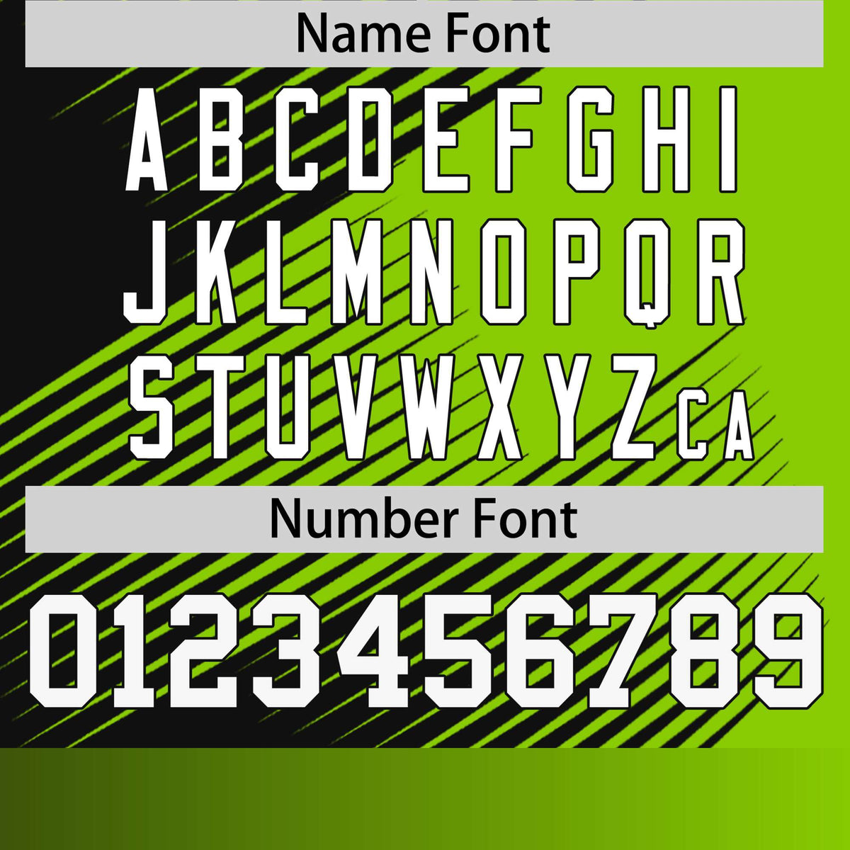 Custom Black Neon Green 3D Pattern Design Gradient Slope Shapes Performance T-Shirt