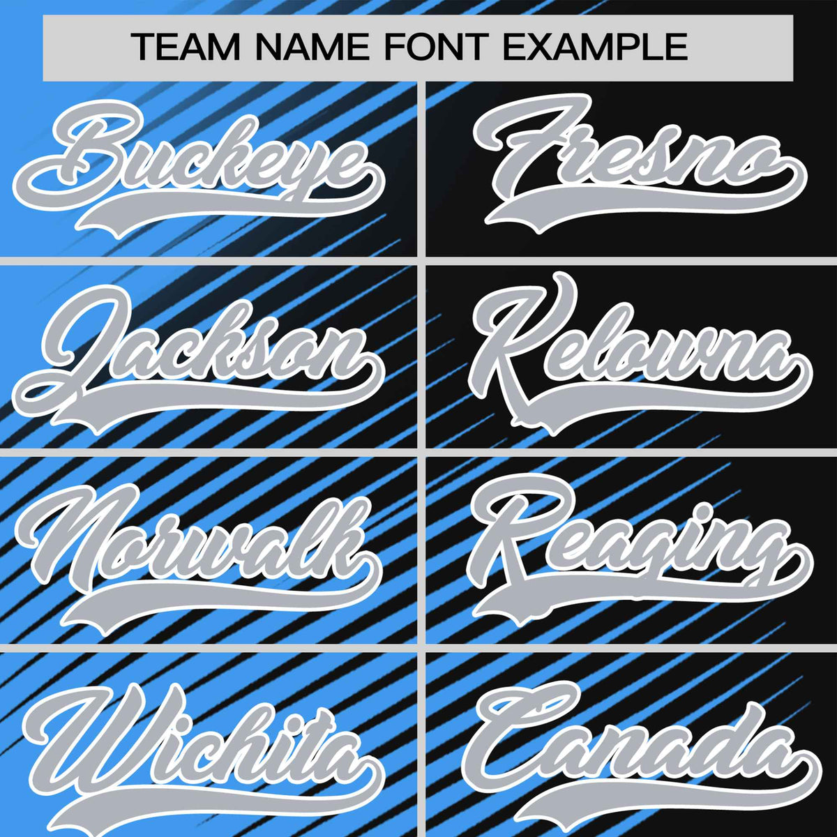 Custom Black Powder Blue 3D Pattern Design Gradient Slope Shapes Performance T-Shirt