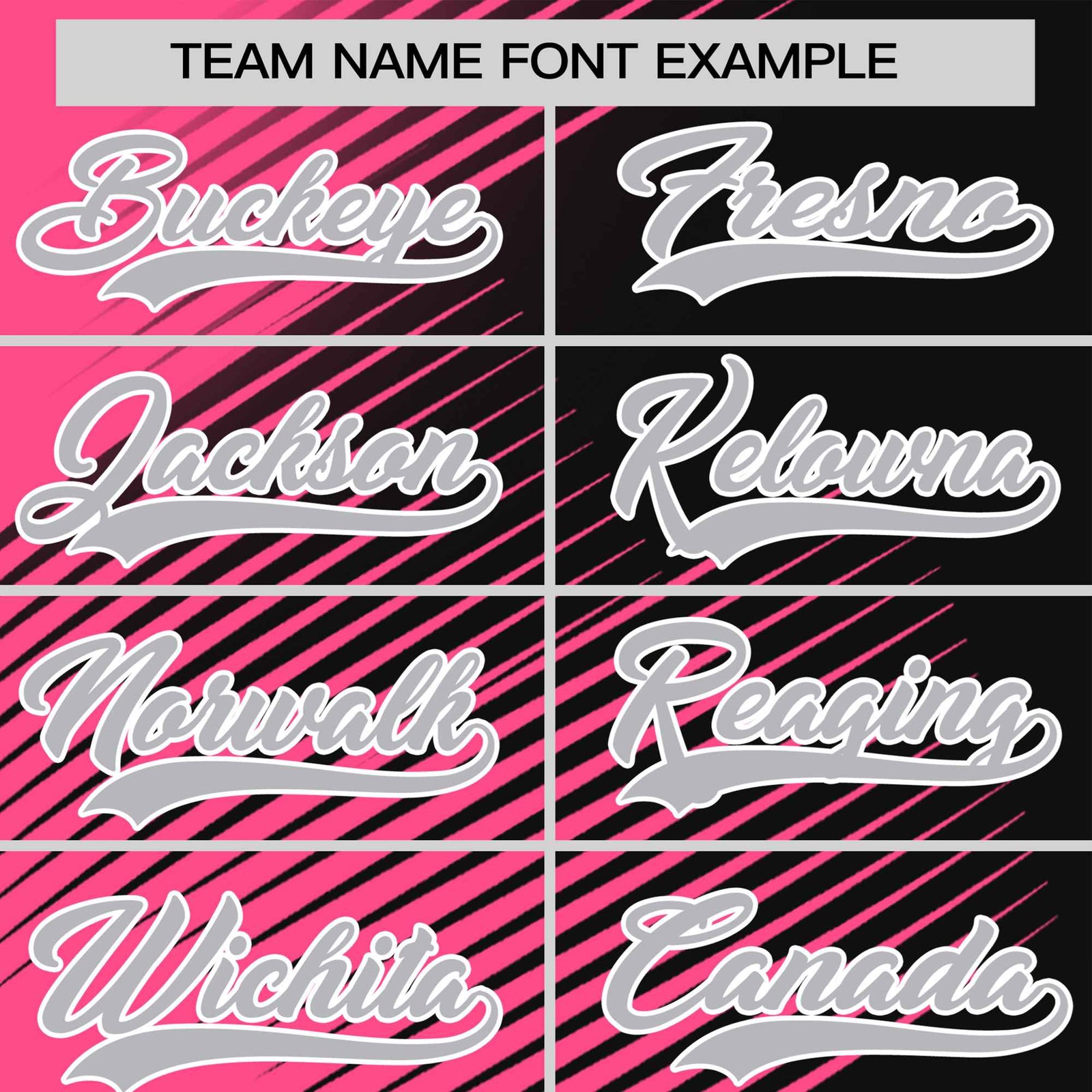 Custom Black Pink 3D Pattern Design Gradient Slope Shapes Performance T-Shirt