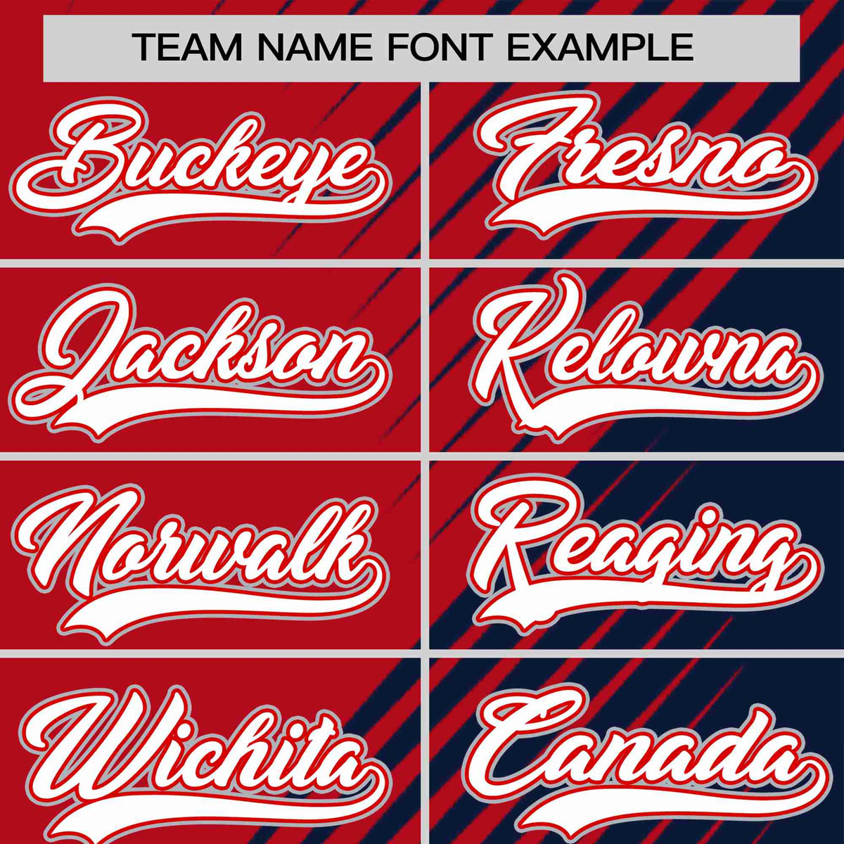 Custom Navy Red 3D Pattern Design Gradient Slope Shapes Performance T-Shirt