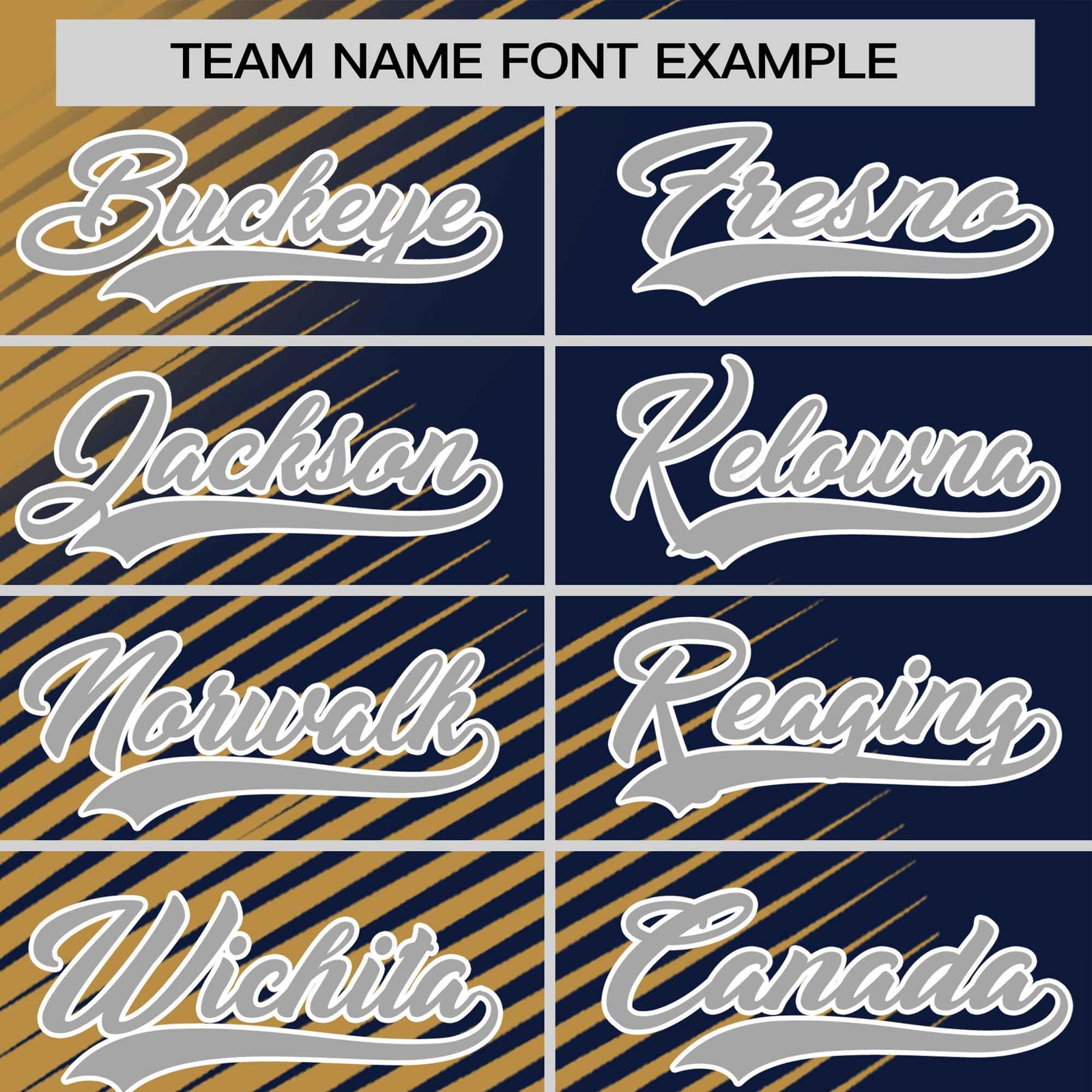 Custom Navy Old Gold 3D Pattern Design Gradient Slope Shapes Performance T-Shirt