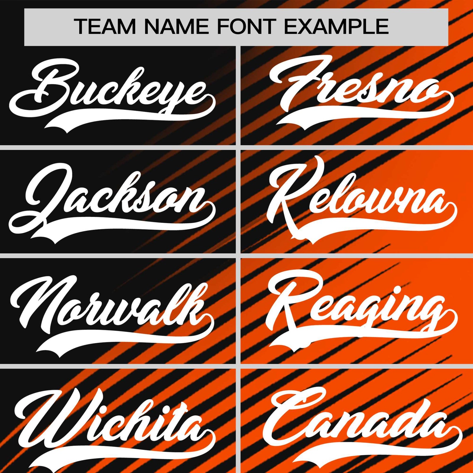 Custom Black Orange 3D Pattern Design Gradient Slope Shapes Performance T-Shirt