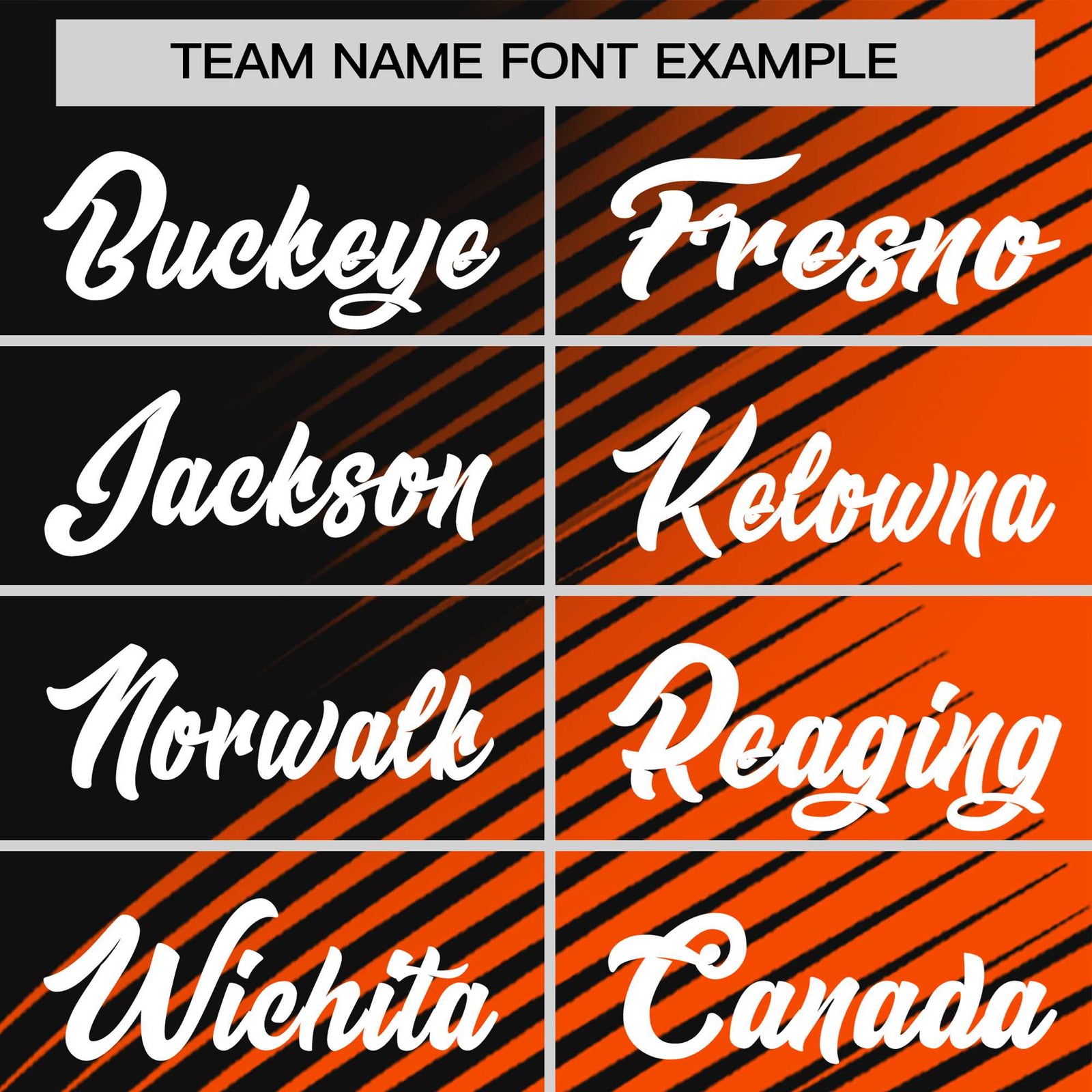 Custom Black Orange 3D Pattern Design Gradient Slope Shapes Performance T-Shirt