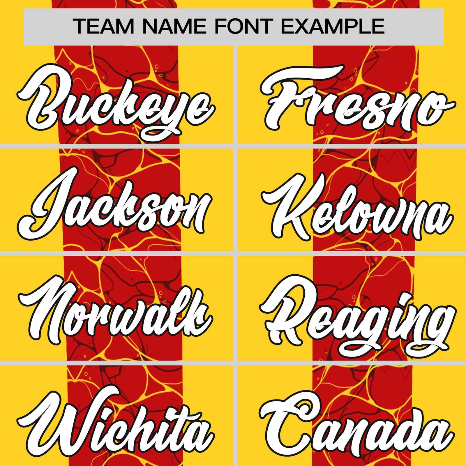 Custom Gold-01 Red Crew neck Ripple Shapes Design Performance T-Shirt