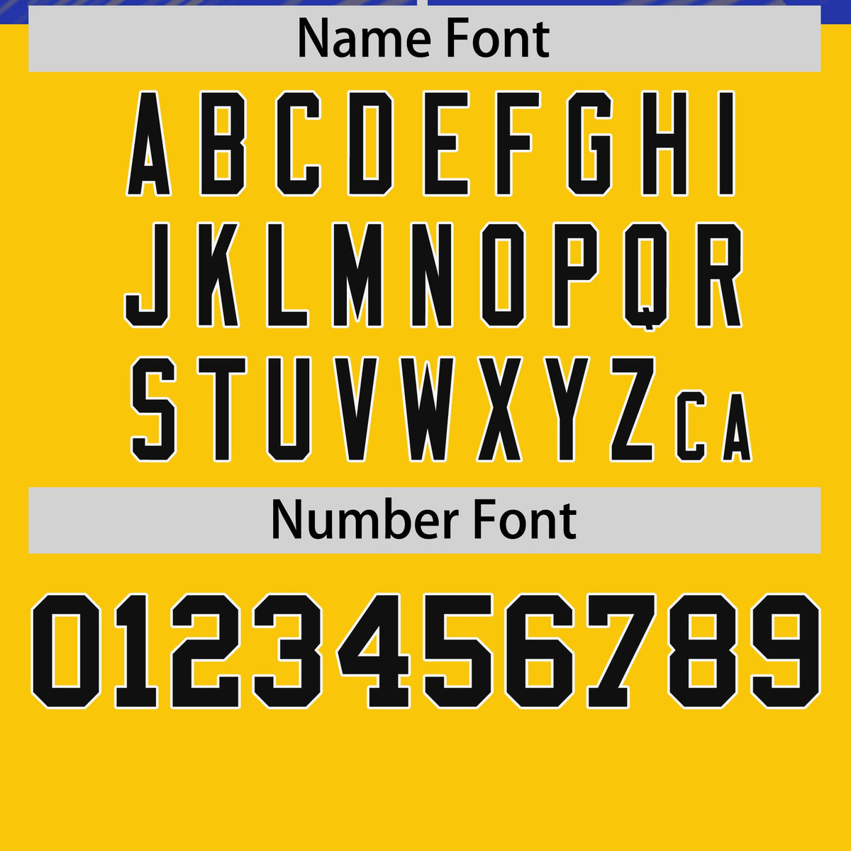 Custom Royal Blue Gold-01 Crew neck Triangular Shapes Design Performance T-Shirt