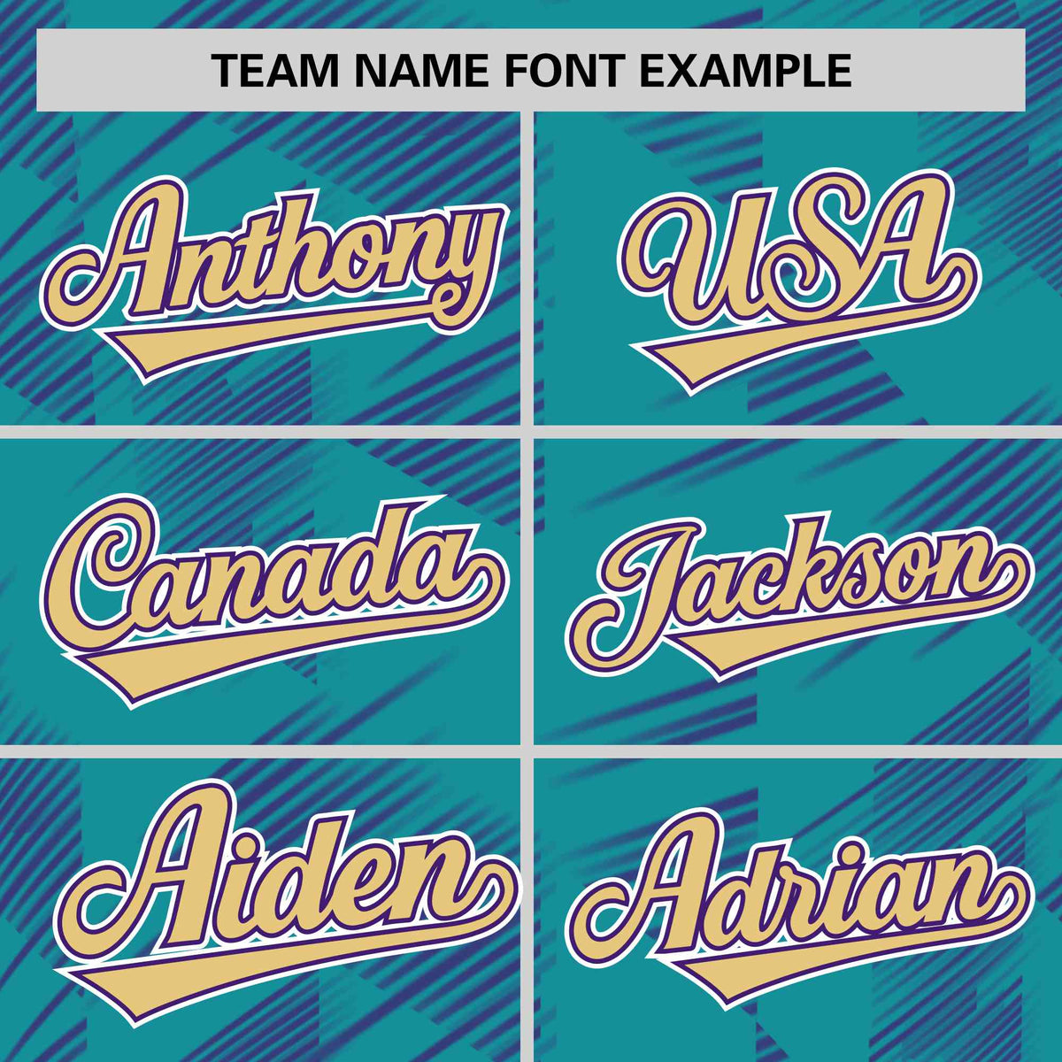 Custom Aqua Purple Crew neck Triangular Shapes Design Performance T-Shirt