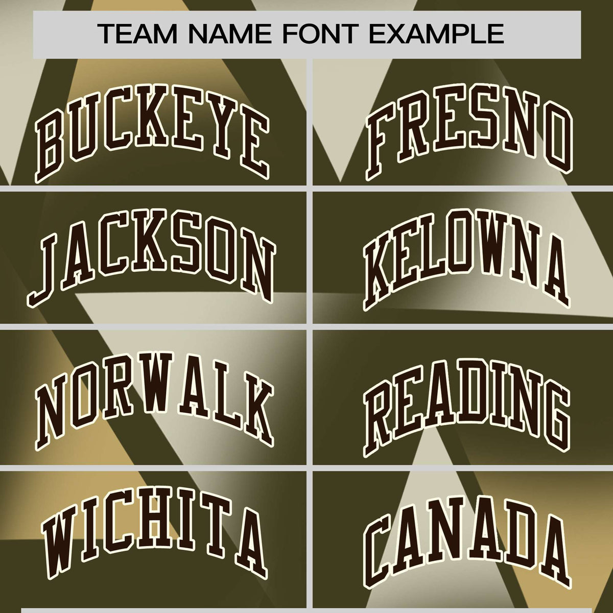 Custom Olive Old Gold-Brown Personalized Triangular Pattern Performance T-Shirt