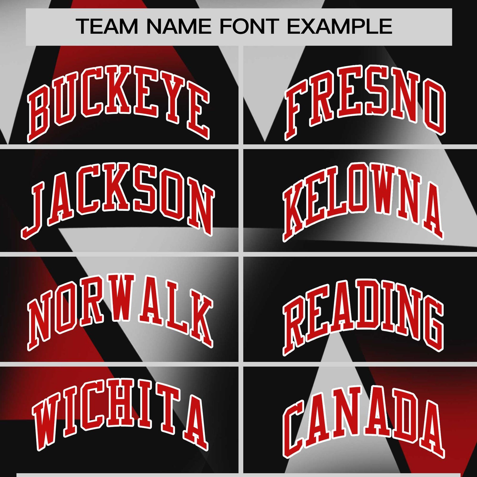 Custom Black Red-Gray Personalized Triangular Pattern Performance T-Shirt