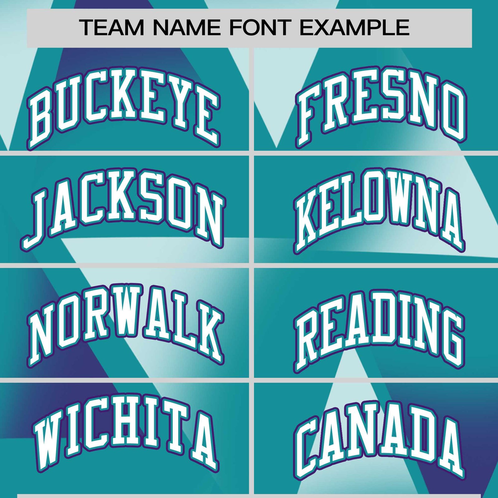 Custom Aqua Purple-White Personalized Triangular Pattern Performance T-Shirt