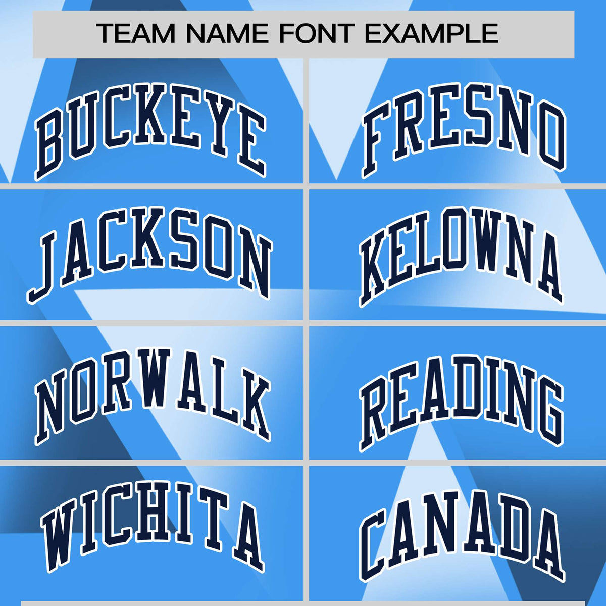Custom Powder Blue White-Navy Personalized Triangular Pattern Performance T-Shirt
