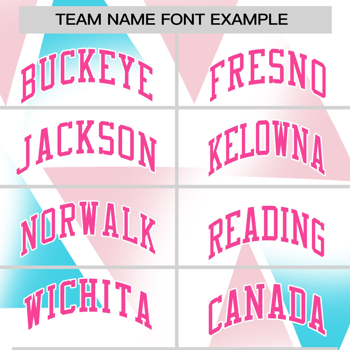 Custom White Aqua-Pink Personalized Triangular Pattern Performance T-Shirt