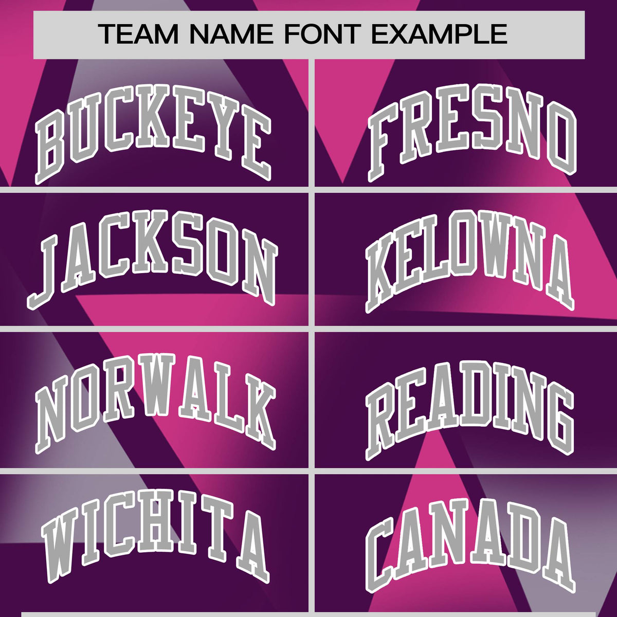 Custom Purple Pink-Gray Personalized Triangular Pattern Performance T-Shirt