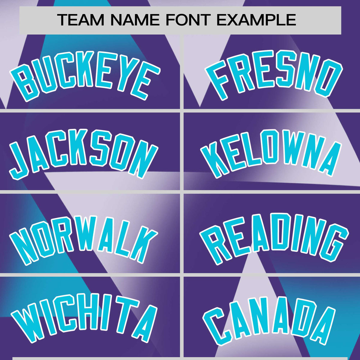 Custom Purple White-Aqua Personalized Triangular Pattern Performance T-Shirt