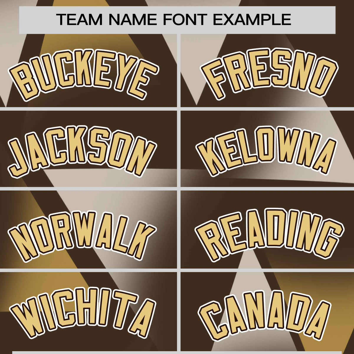 Custom Brown White-Khaki Personalized Triangular Pattern Performance T-Shirt