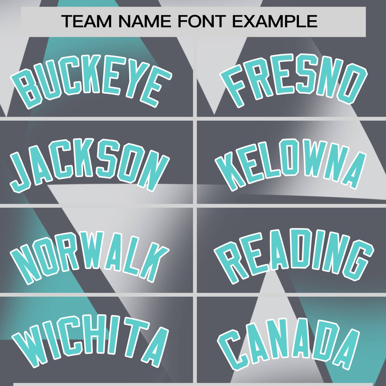 Custom Gray White-Aqua Personalized Triangular Pattern Performance T-Shirt