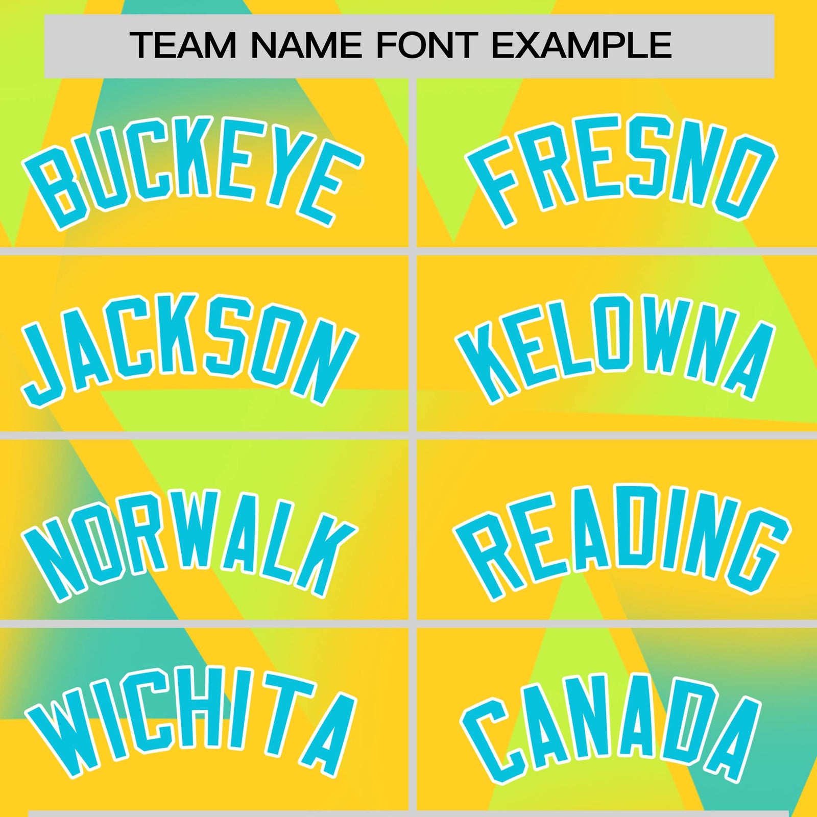 Custom Yellow Fluorescent Green-Aqua Personalized Triangular Pattern Performance T-Shirt