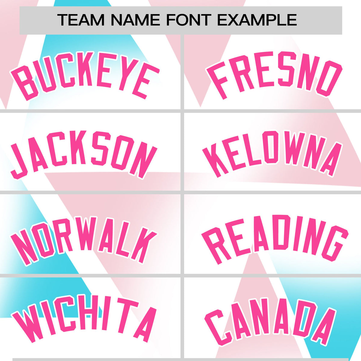 Custom White Aqua-Pink Personalized Triangular Pattern Performance T-Shirt