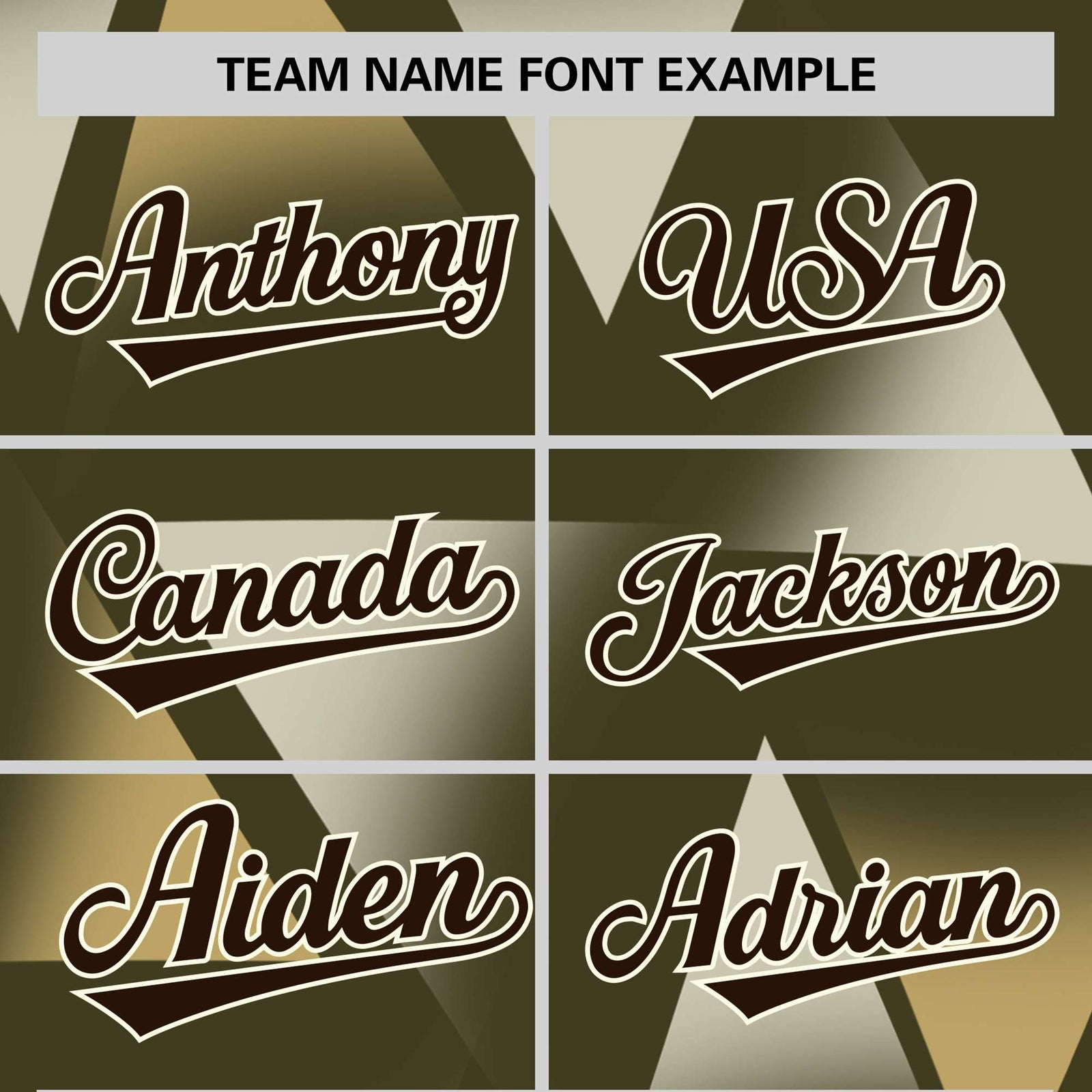 Custom Olive Old Gold-Brown Personalized Triangular Pattern Performance T-Shirt