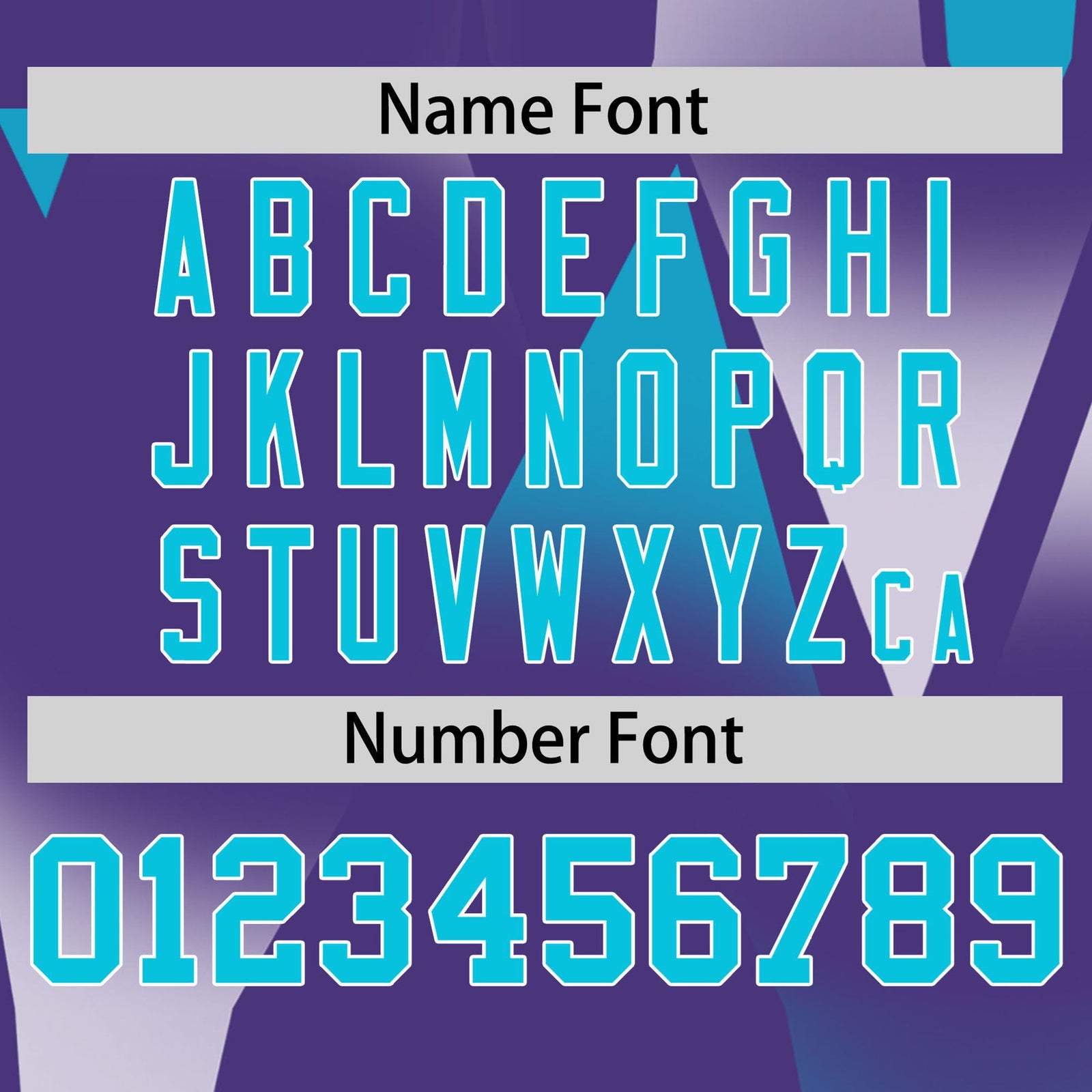 Custom Purple White-Aqua Personalized Triangular Pattern Performance T-Shirt