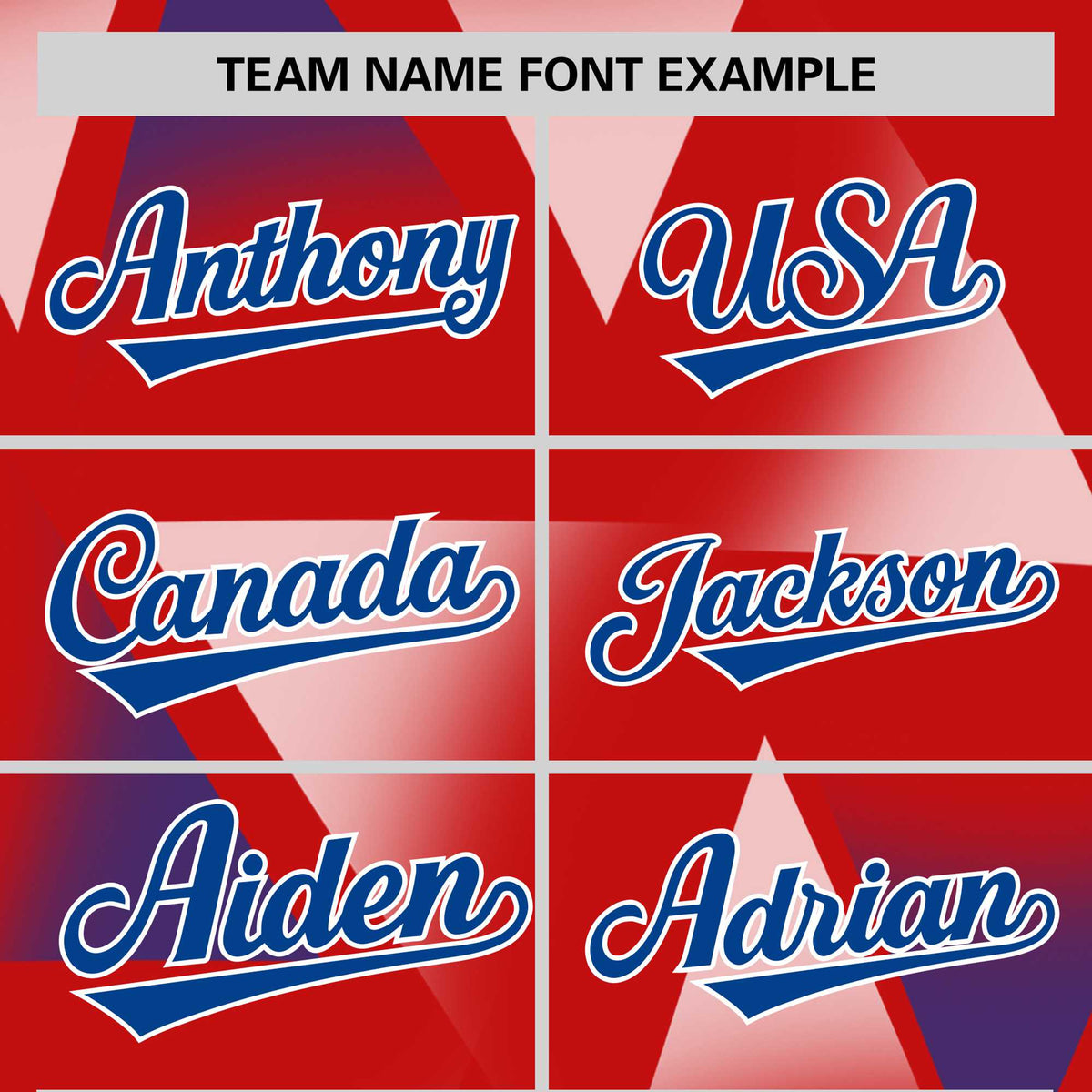 Custom Red White-Royal Blue Personalized Triangular Pattern Performance T-Shirt