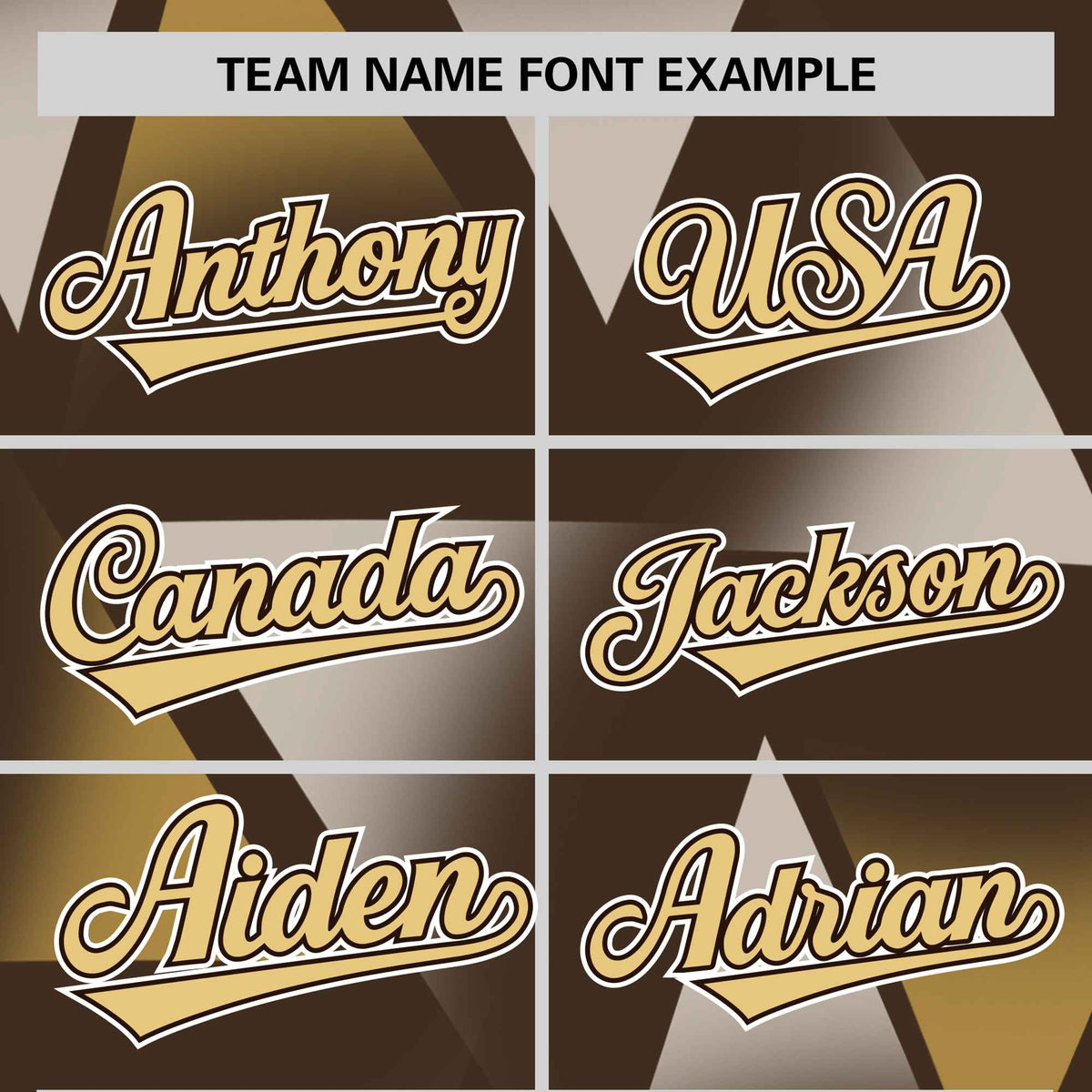 Custom Brown White-Khaki Personalized Triangular Pattern Performance T-Shirt