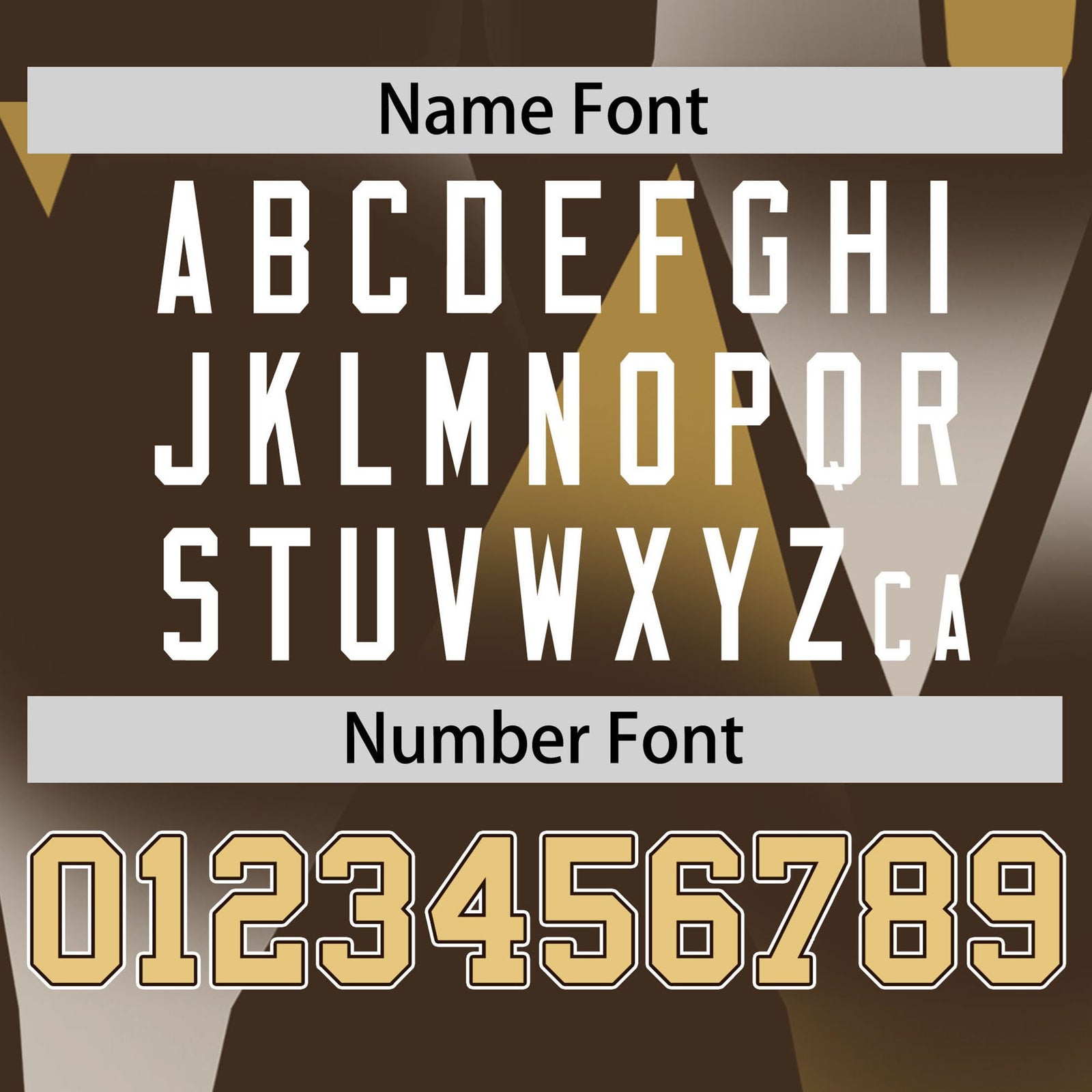 Custom Brown White-Khaki Personalized Triangular Pattern Performance T-Shirt