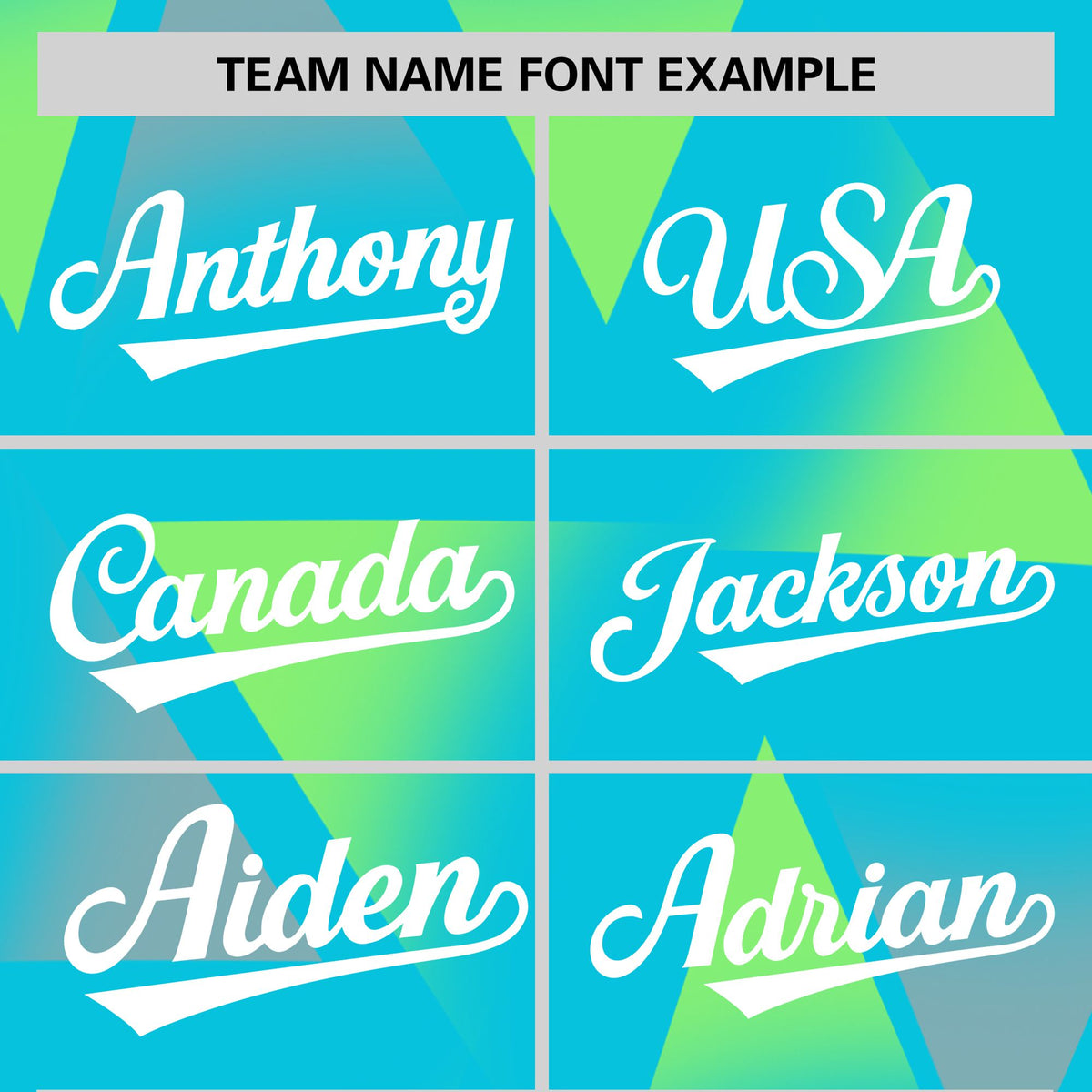 Custom Aqua Neon Green-White Personalized Triangular Pattern Performance T-Shirt