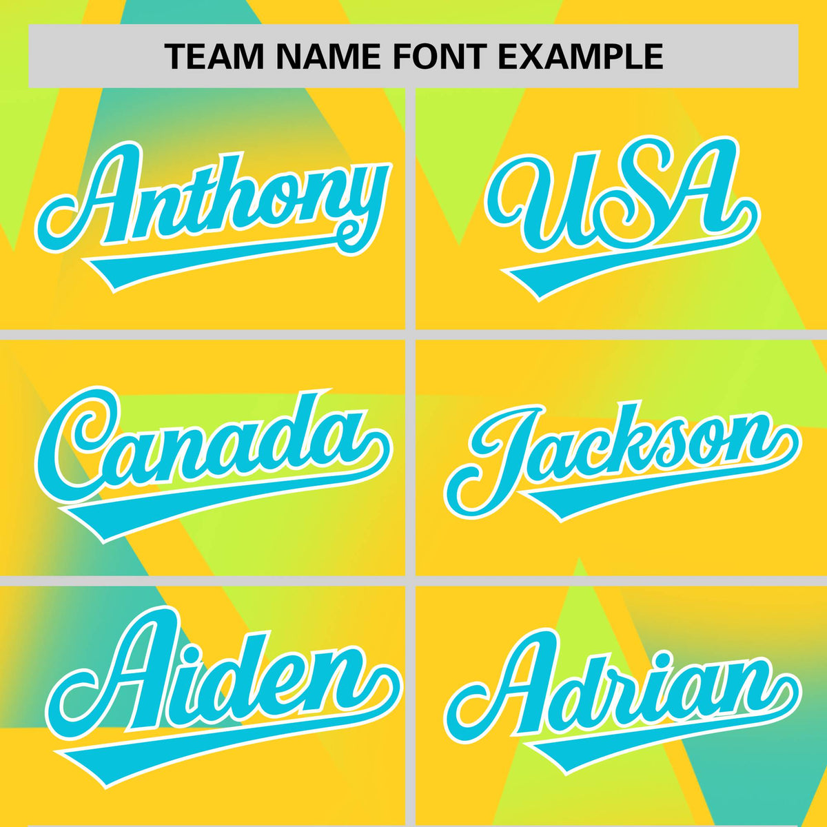 Custom Yellow Fluorescent Green-Aqua Personalized Triangular Pattern Performance T-Shirt