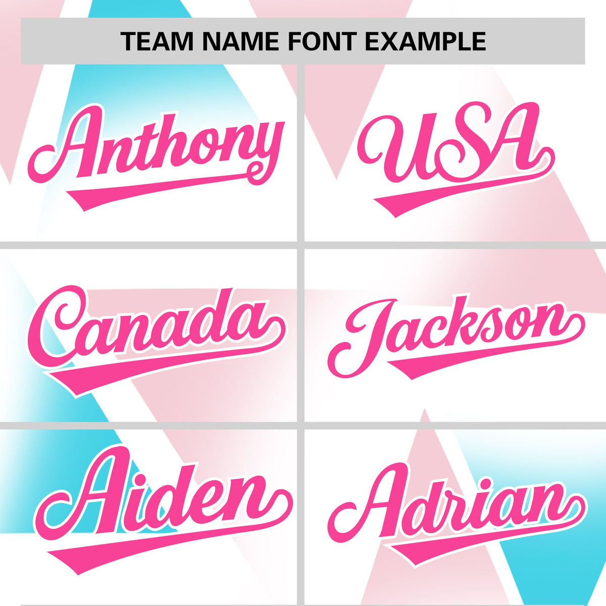 Custom White Aqua-Pink Personalized Triangular Pattern Performance T-Shirt