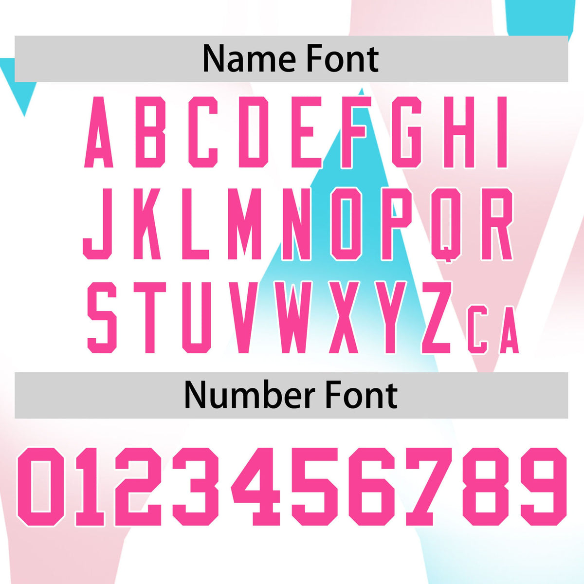 Custom White Aqua-Pink Personalized Triangular Pattern Performance T-Shirt