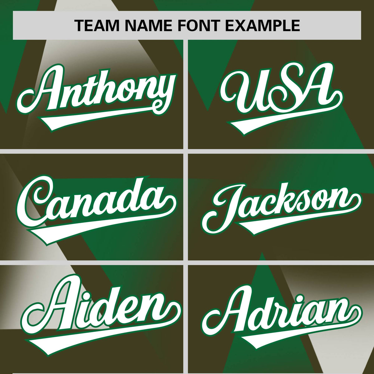 Custom Olive Green-White Personalized Triangular Pattern Performance T-Shirt