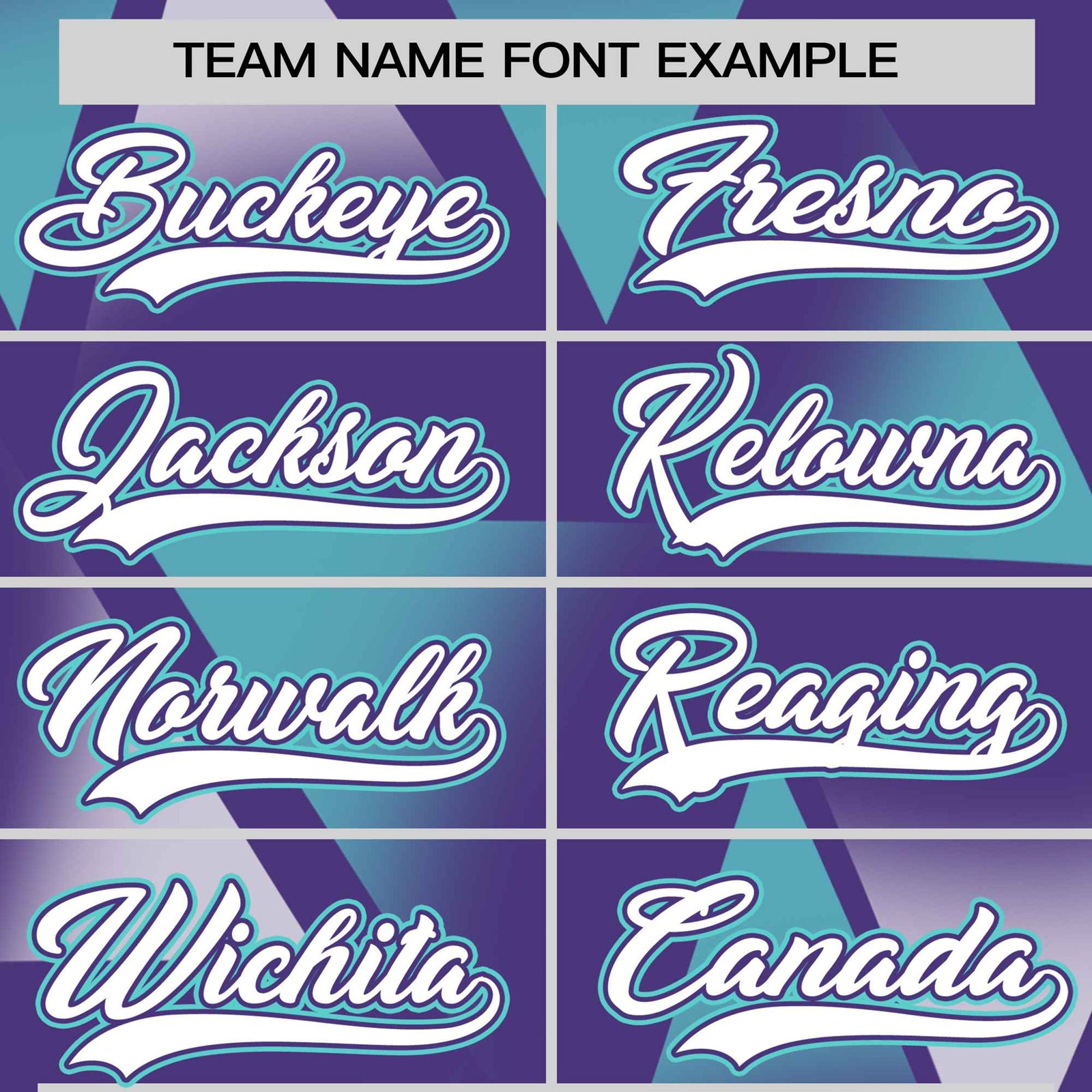 Custom Purple Aqua-White Personalized Triangular Pattern Performance T-Shirt