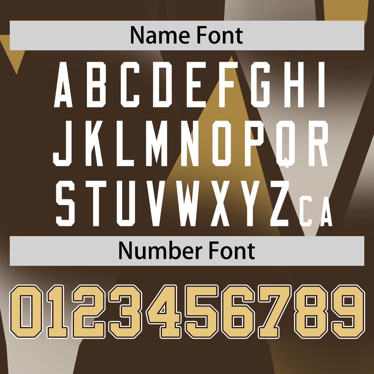 Custom Brown White-Khaki Personalized Triangular Pattern Performance T-Shirt