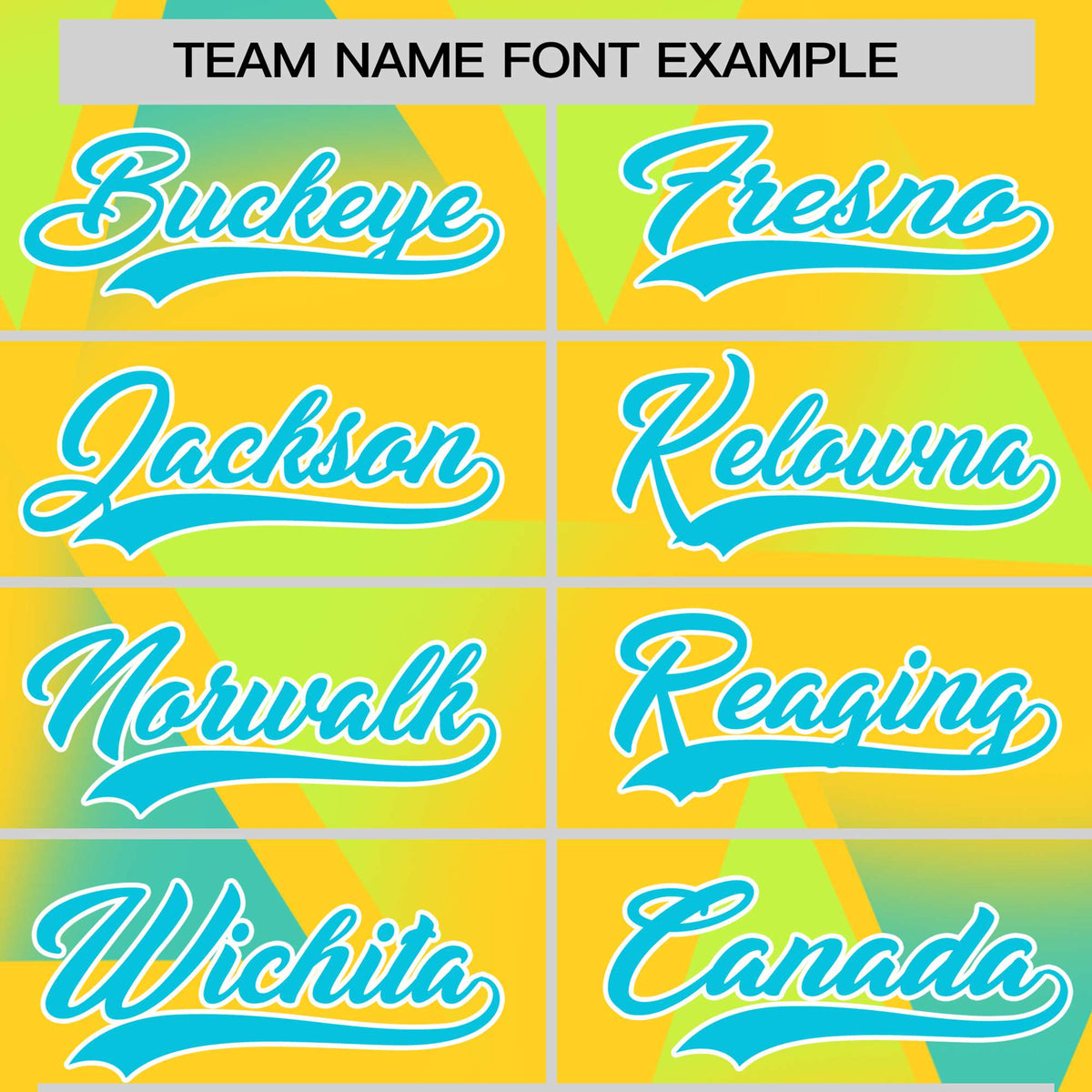 Custom Yellow Fluorescent Green-Aqua Personalized Triangular Pattern Performance T-Shirt