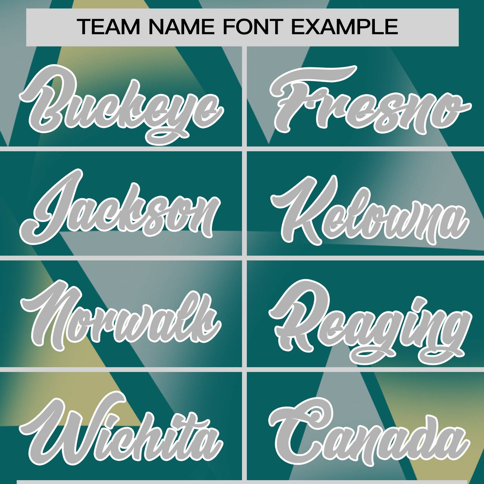 Custom Aqua Old Gold-Gray Personalized Triangular Pattern Performance T-Shirt