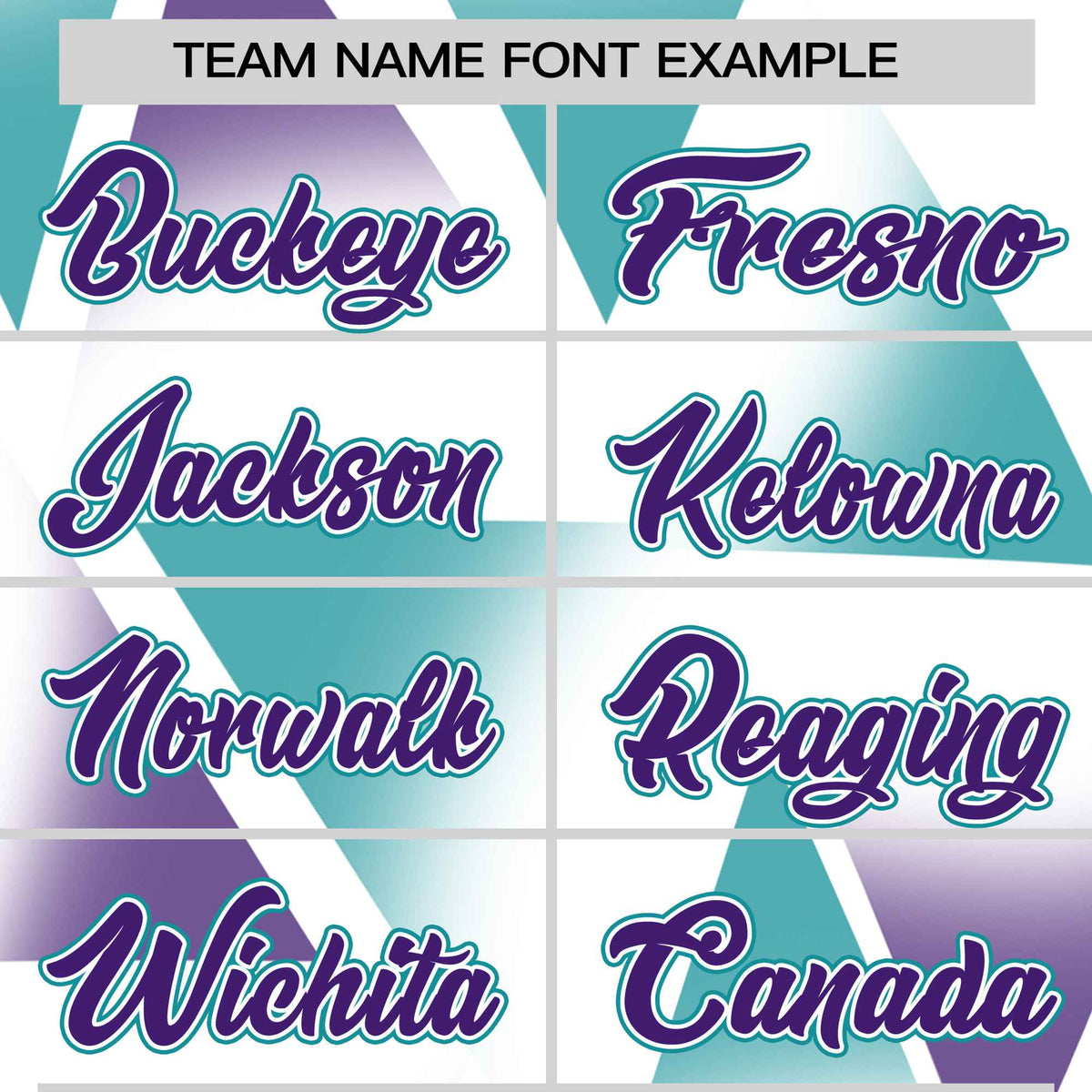 Custom White Aqua-Purple Personalized Triangular Pattern Performance T-Shirt