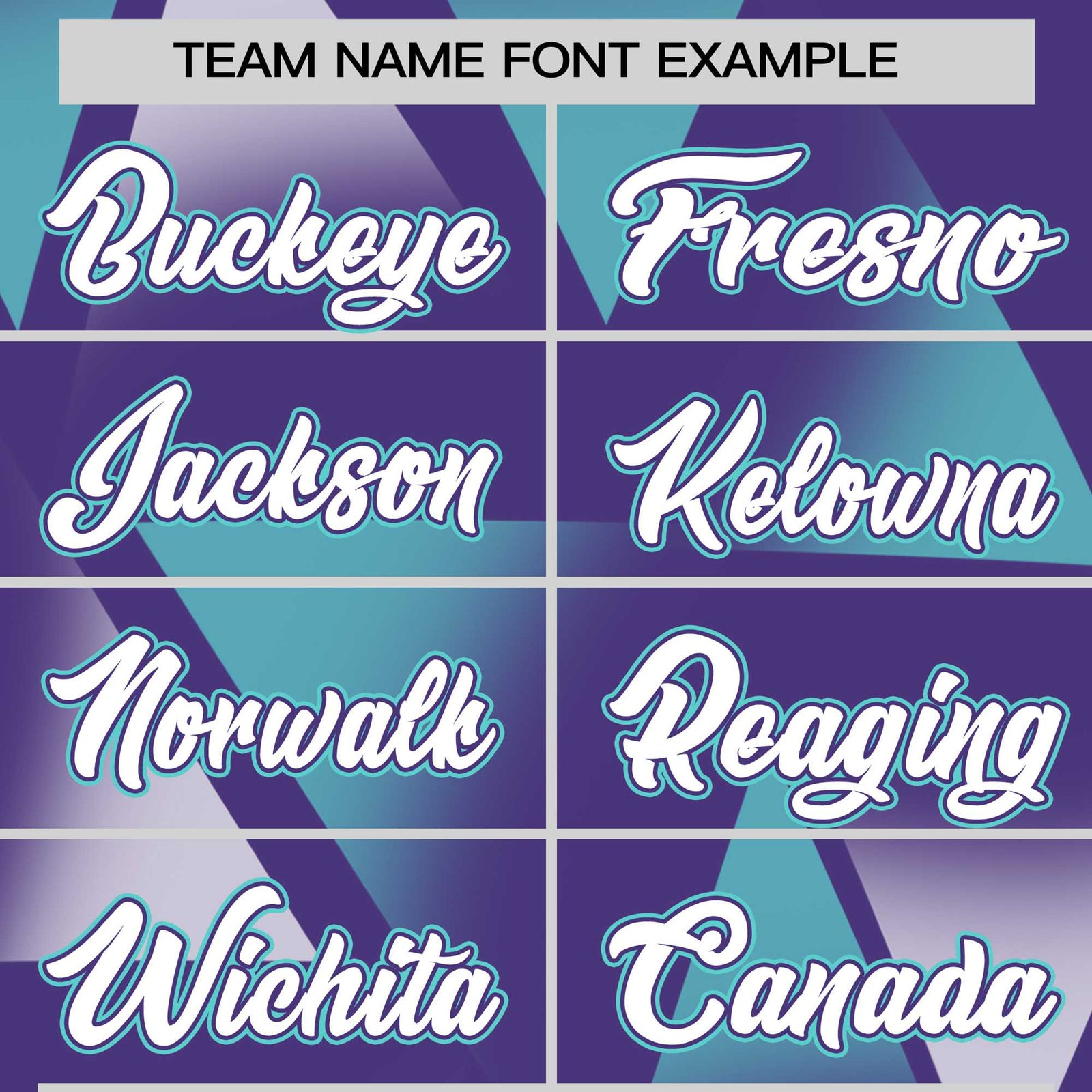 Custom Purple Aqua-White Personalized Triangular Pattern Performance T-Shirt