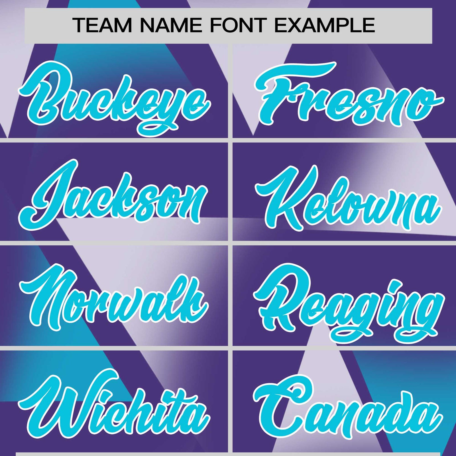 Custom Purple White-Aqua Personalized Triangular Pattern Performance T-Shirt