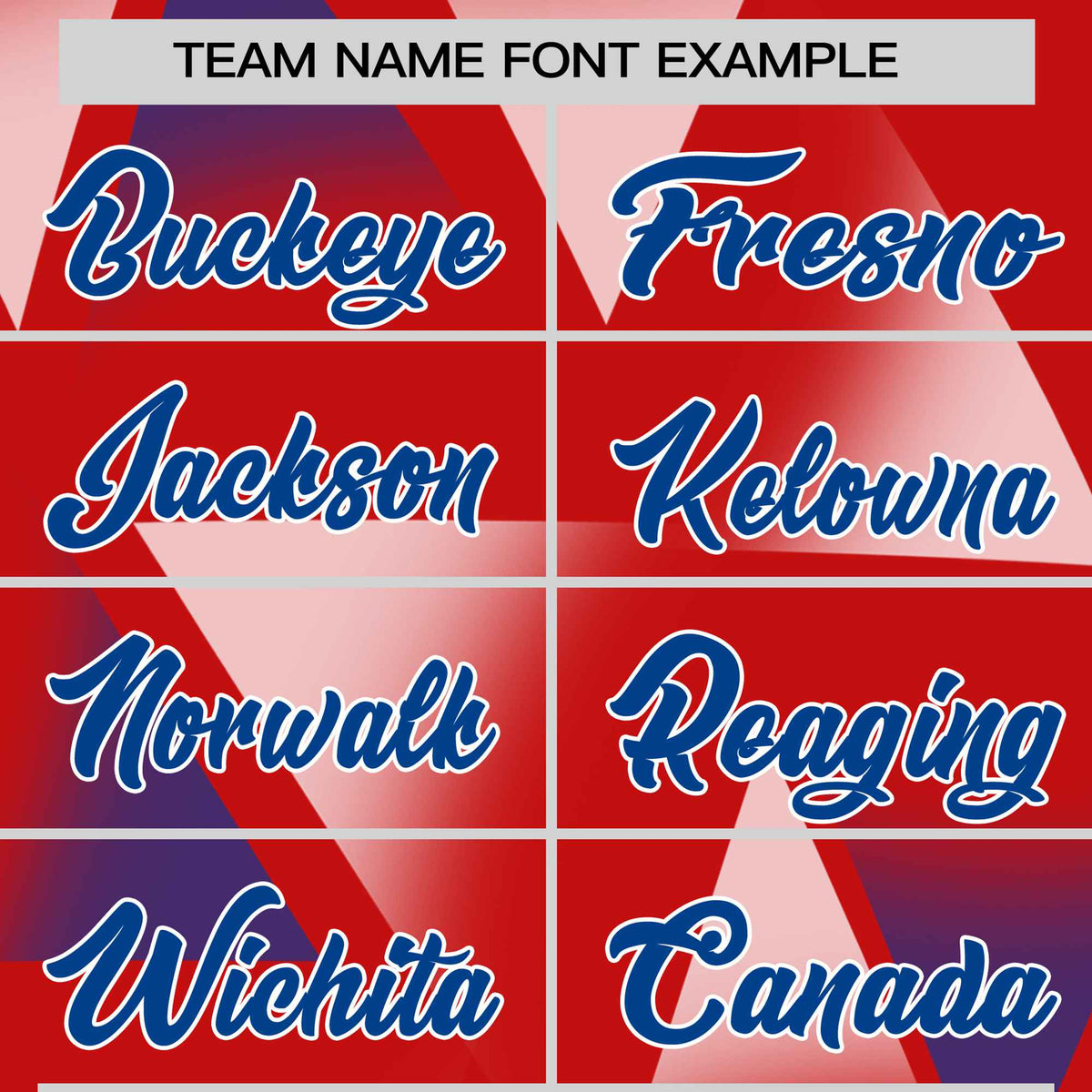 Custom Red White-Royal Blue Personalized Triangular Pattern Performance T-Shirt