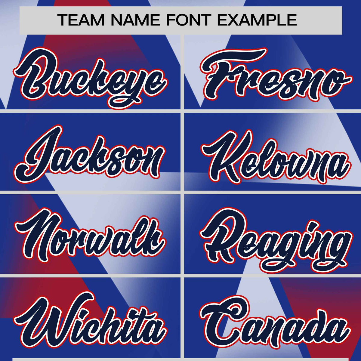 Custom Royal Blue Crimson-Navy Personalized Triangular Pattern Performance T-Shirt