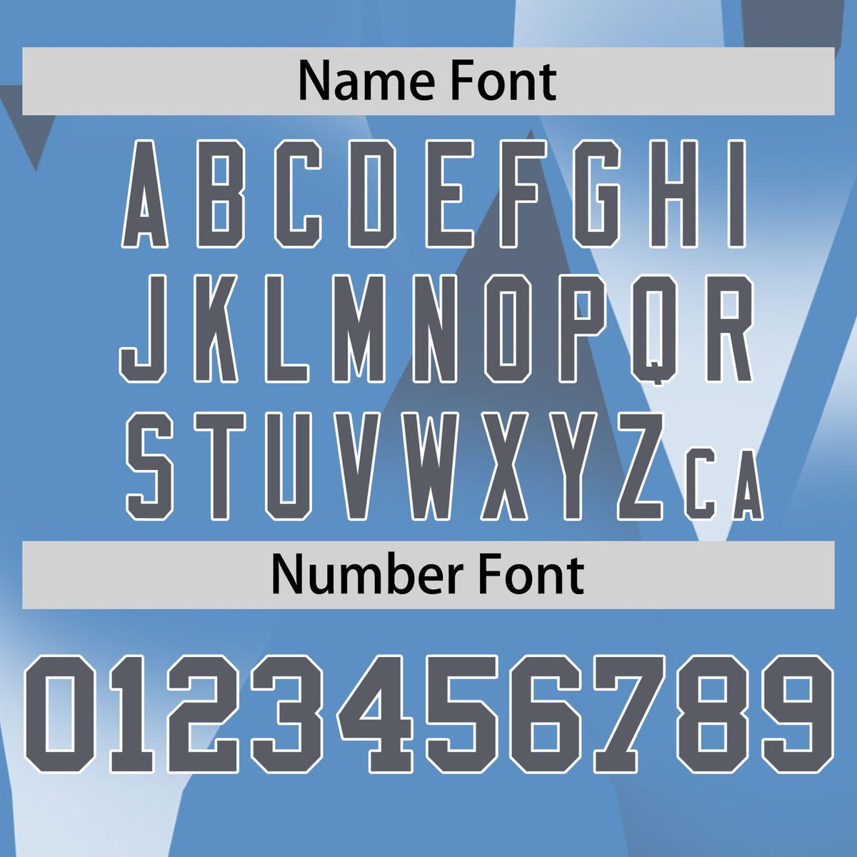 Custom Powder Blue White-Gray Personalized Triangular Pattern Performance T-Shirt