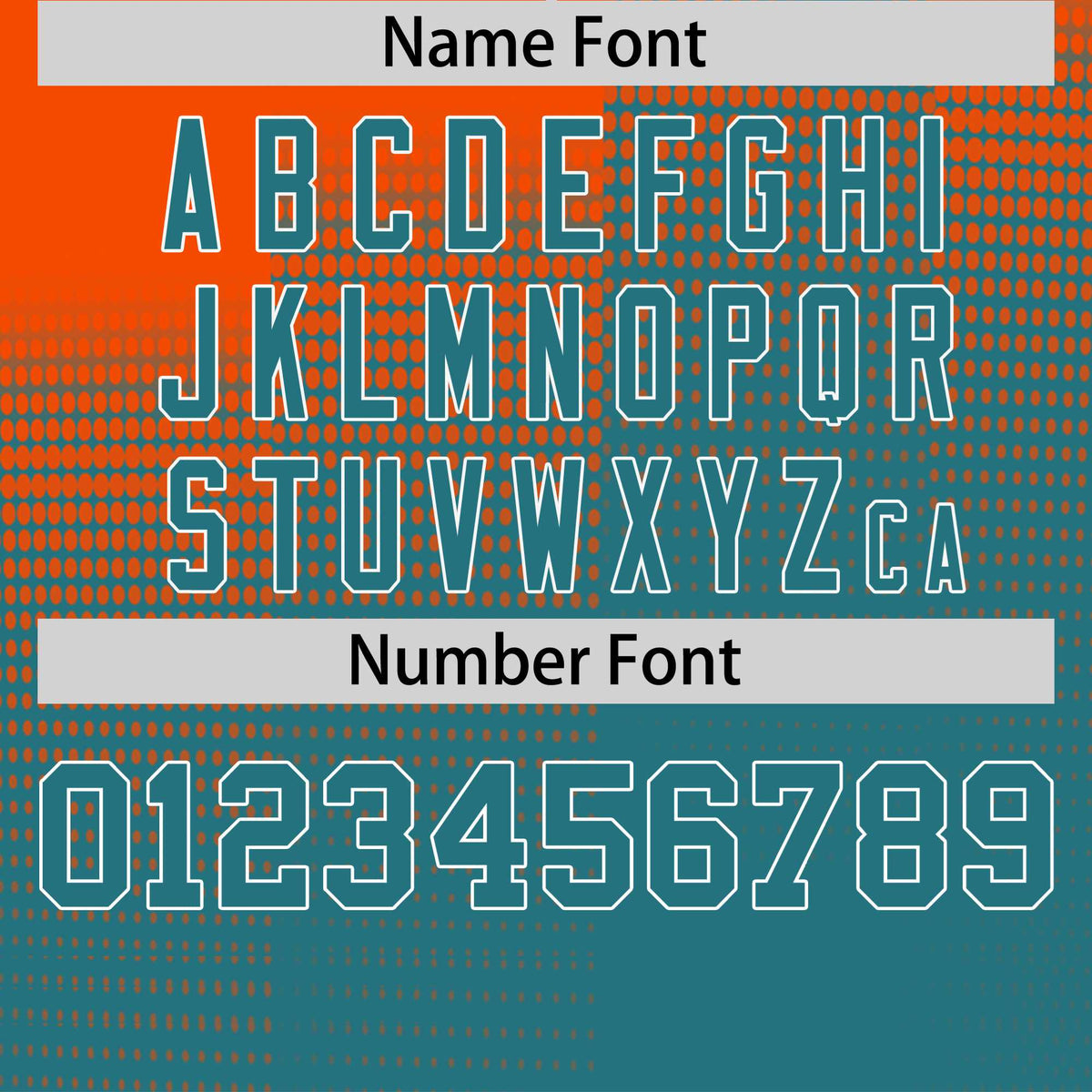 Custom Aqua Orange Gradient Fashion Design Performance T-Shirt