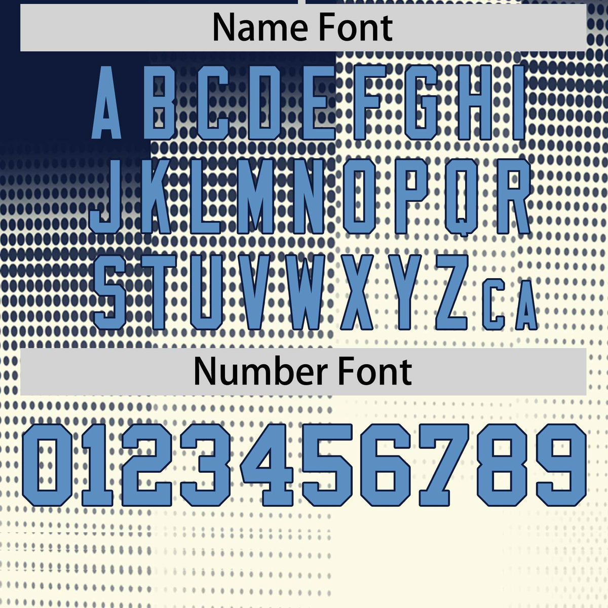 Custom Cream Royal Blue Gradient Fashion Design Performance T-Shirt