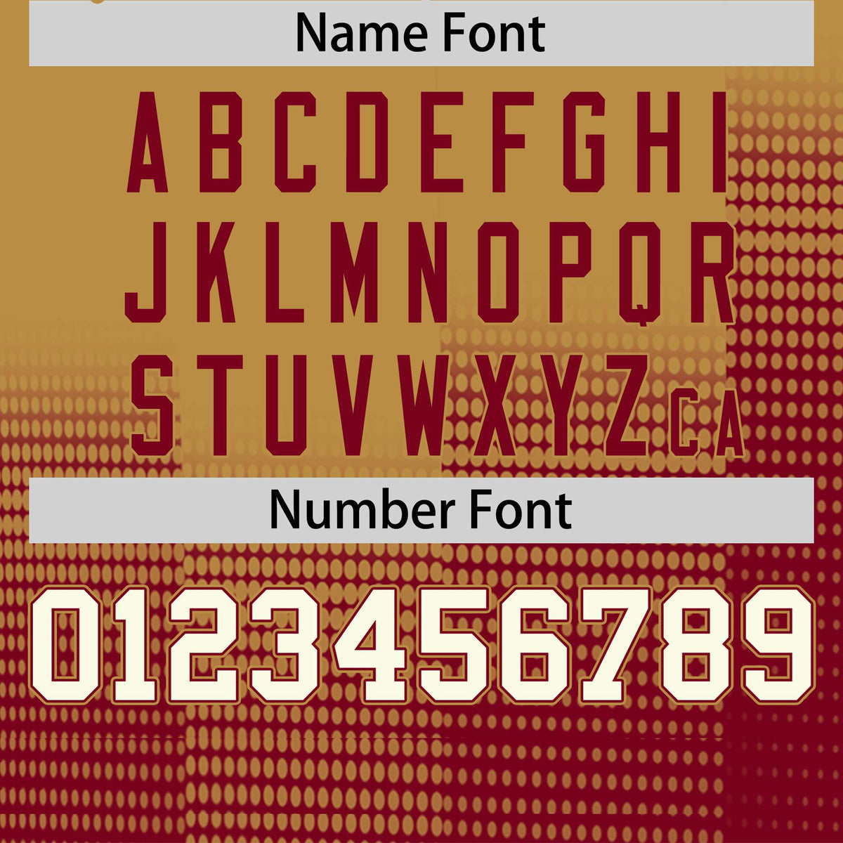 Custom Crimson Old Gold Gradient Fashion Design Performance T-Shirt