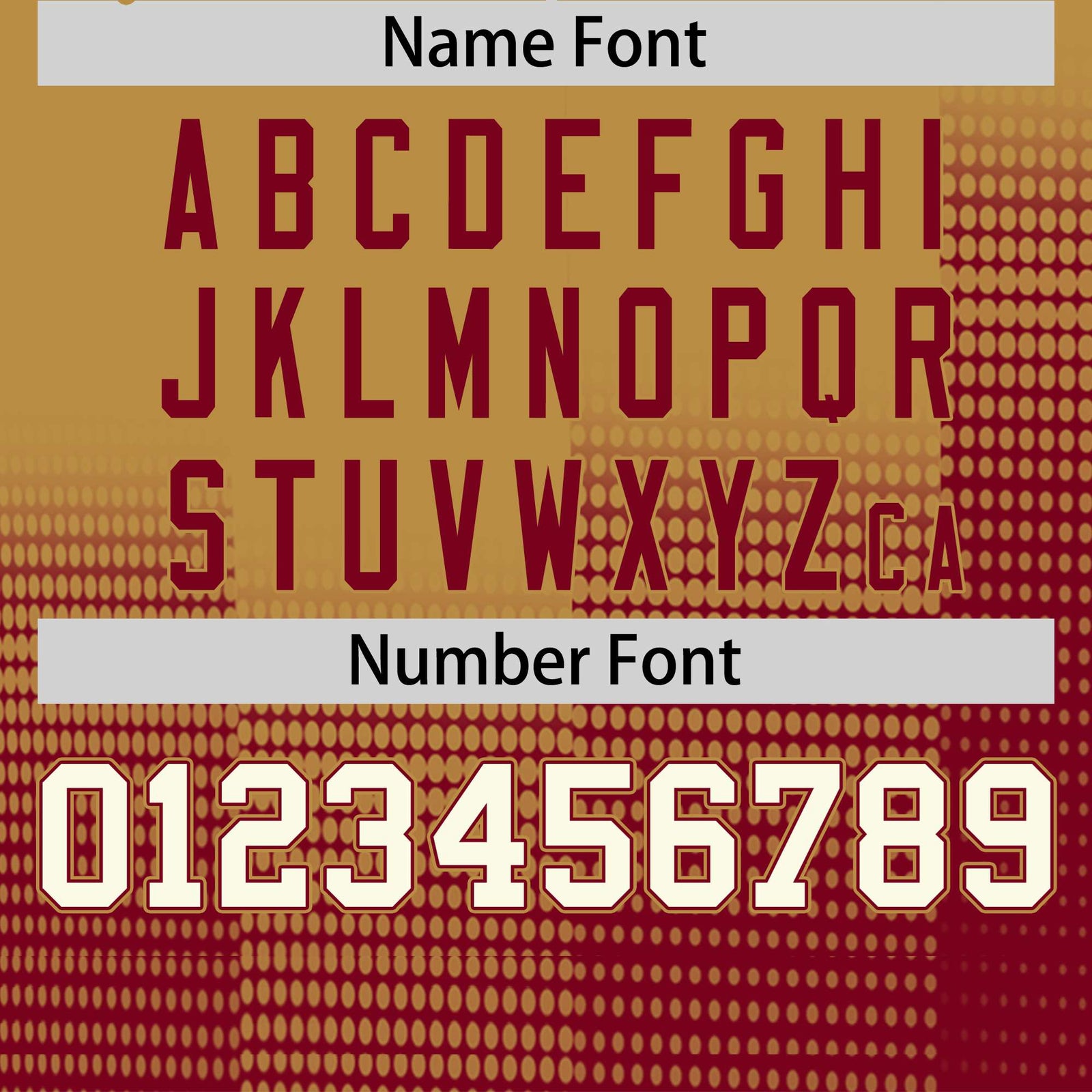 Custom Crimson Old Gold Gradient Fashion Design Performance T-Shirt