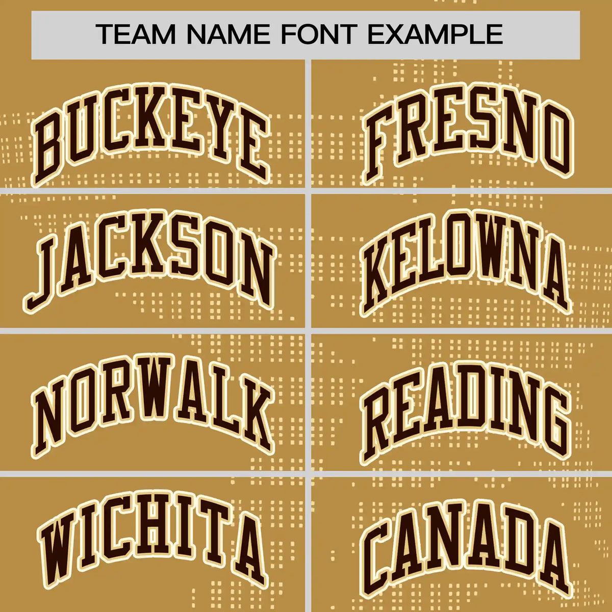 Custom Old Gold Brown Crew Neck Star Style  Design  Performance T-Shirt